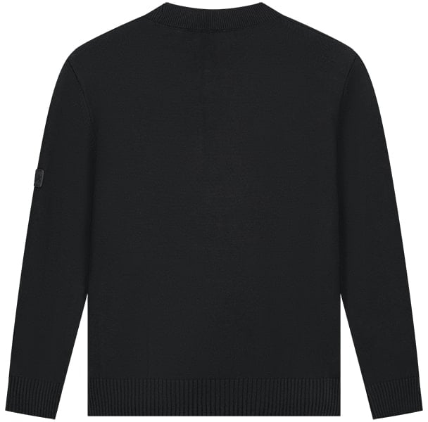 Malelions Malelions Junior Knitted Mockneck Zwart