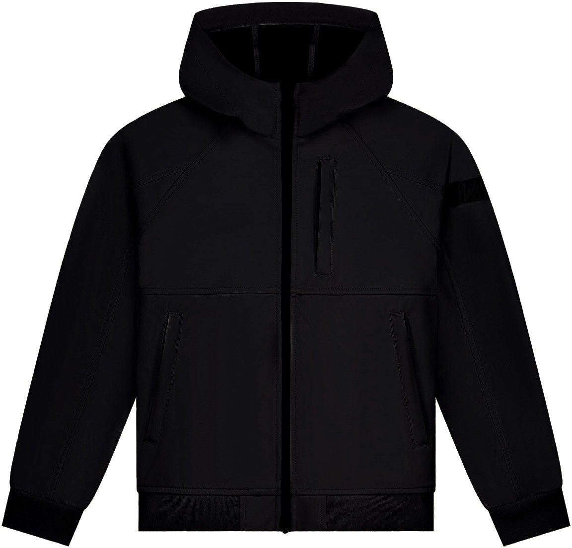 Malelions Malelions Junior Softshell Jacket Zwart