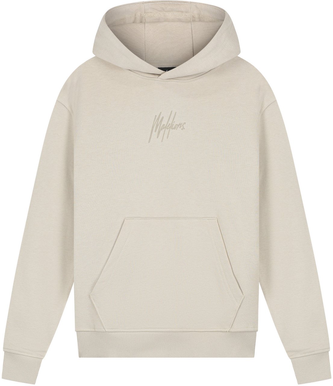 Malelions Malelions Junior Striped Signature Hoodie Beige