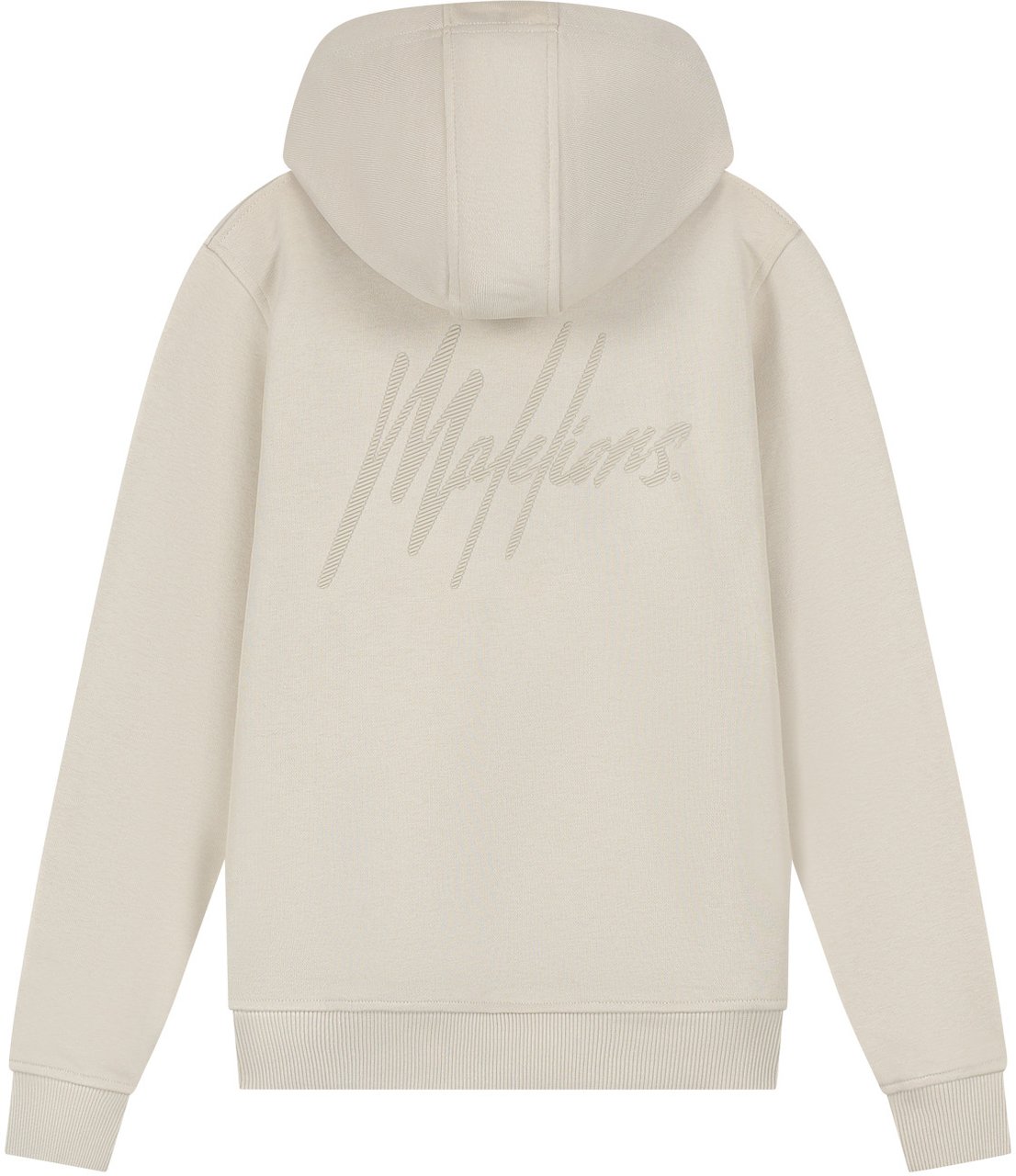 Malelions Malelions Junior Striped Signature Hoodie Beige