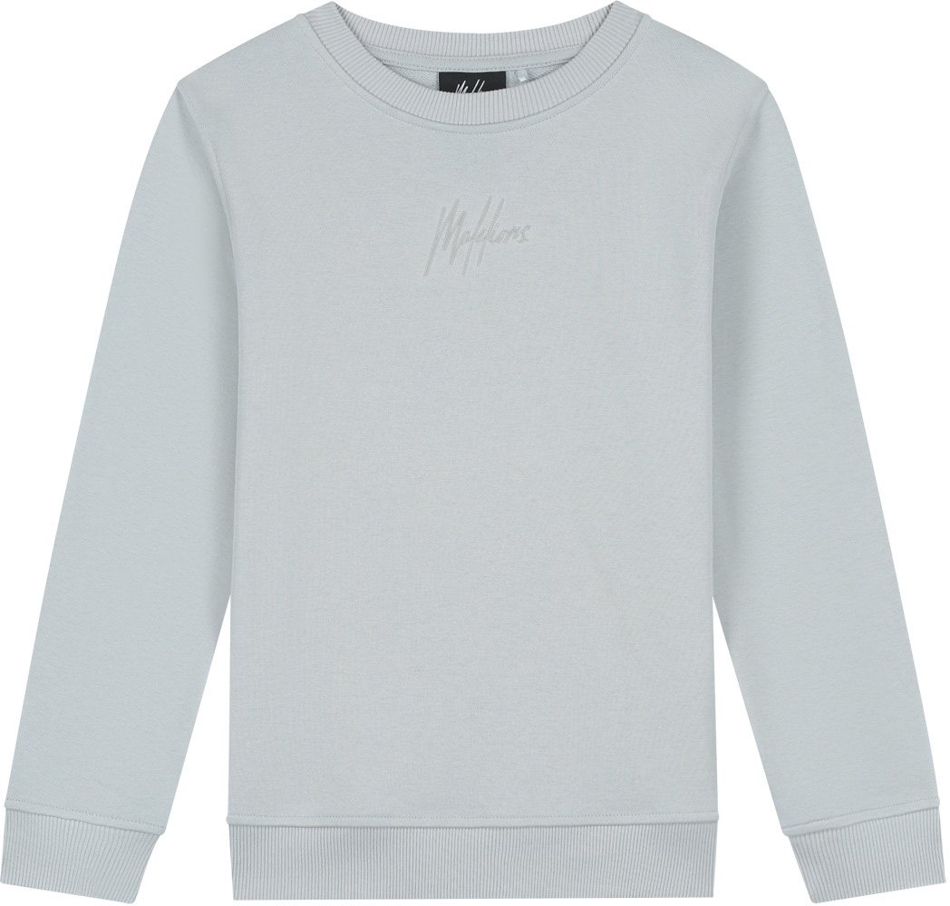 Malelions Malelions Junior Striped Signature Sweater Grijs