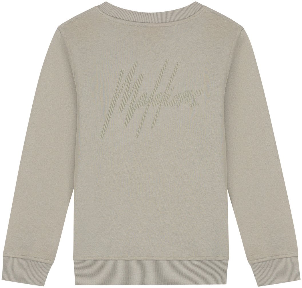 Malelions Malelions Junior Striped Signature Sweater Groen