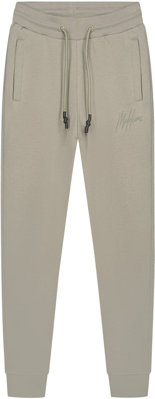 Malelions Malelions Junior Striped Signature Sweatpants Groen