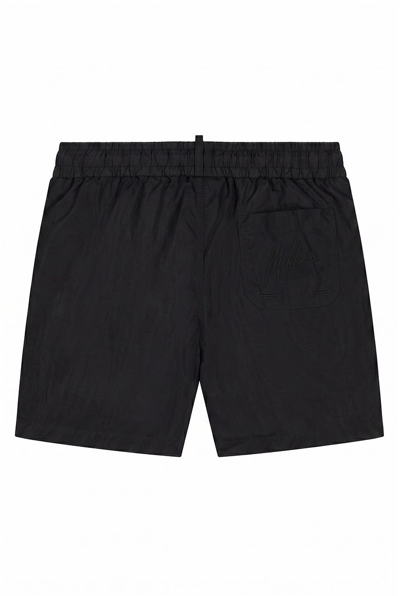 Malelions Junior Nylon Swim Shorts Zwart