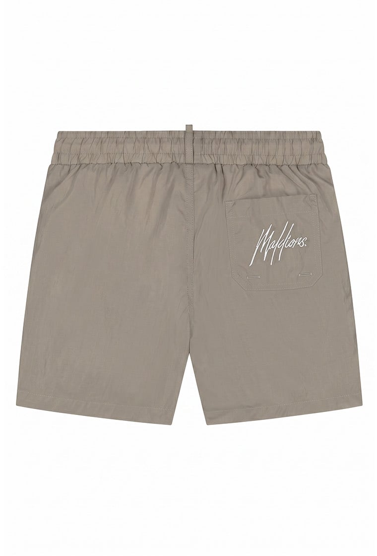 Malelions Junior Nylon Swim Shorts Groen