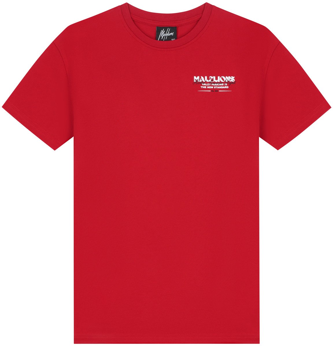 Malelions Malelions Junior Relaxed Valet T-Shirt Rood