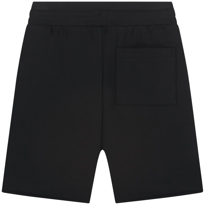 Malelions Malelions Junior Lifestyle Damaged Hem Shorts Zwart