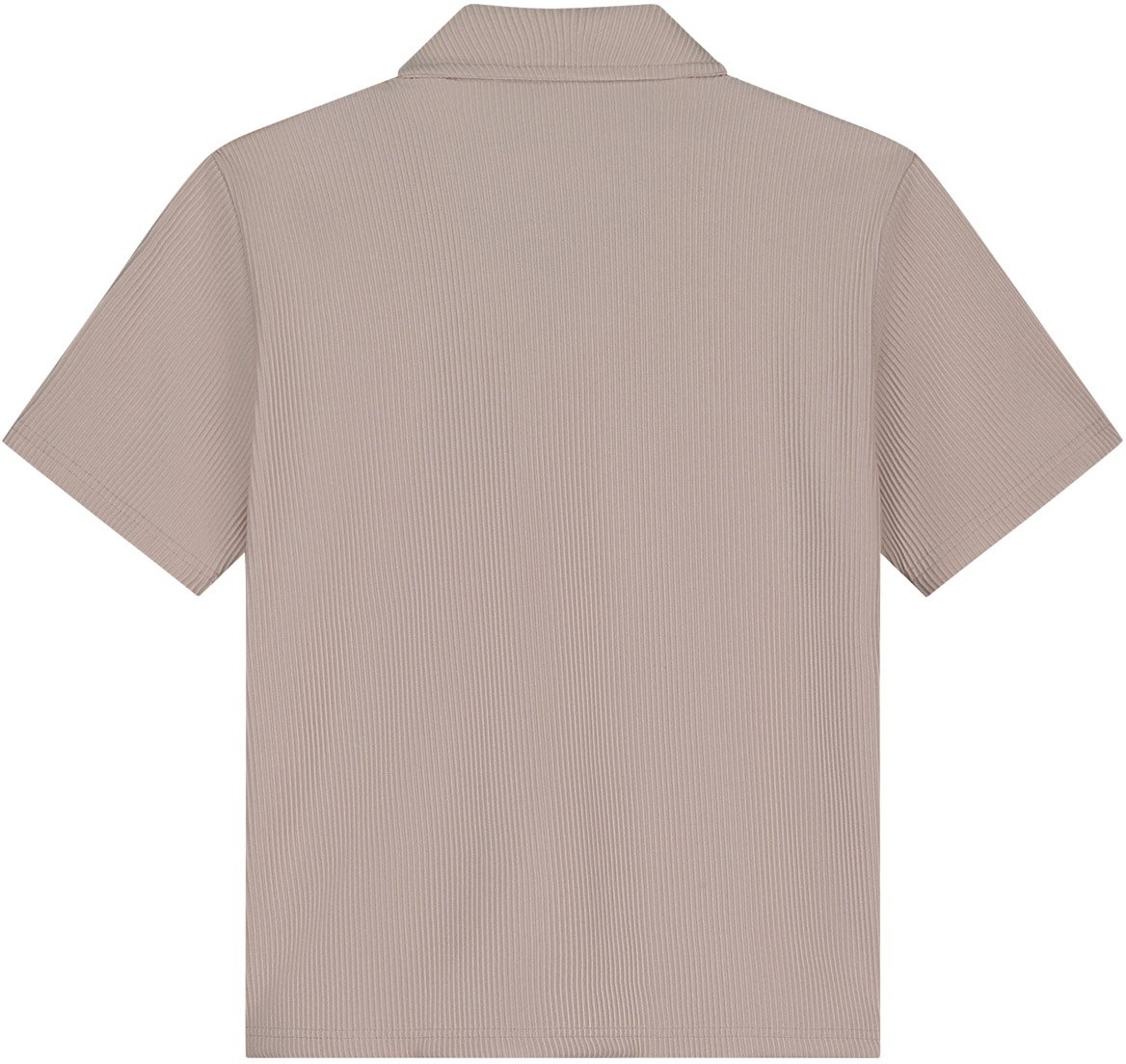 Malelions Junior Horizon Ribbed Shirt Beige