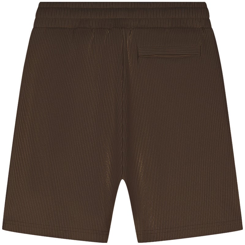 Malelions Malelions Junior Horizon Ribbed Shorts Bruin