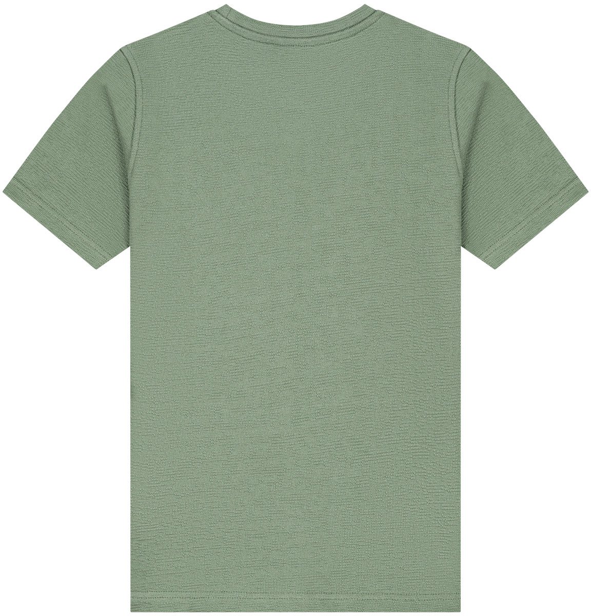 Malelions Junior Slub Structure T-Shirt Groen