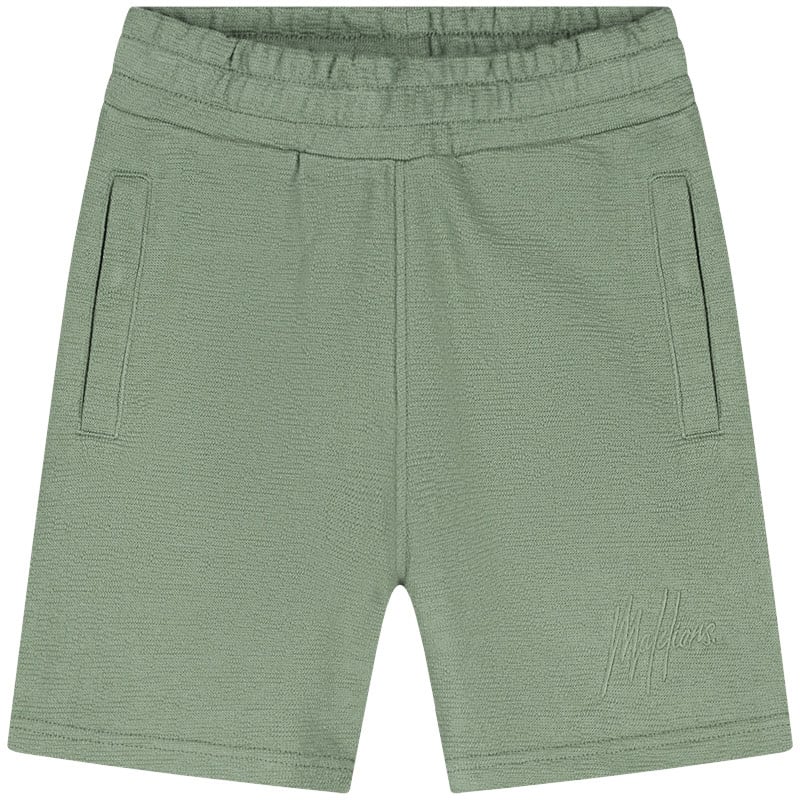Malelions Malelions Junior Slub Structure Shorts Groen