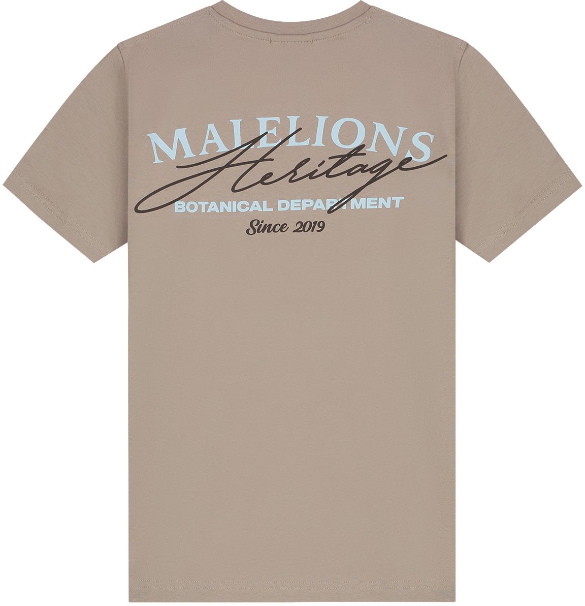Malelions Malelions Junior Heritage T-Shirt Taupe