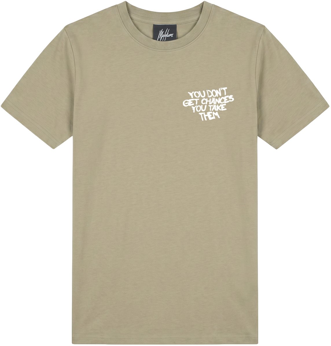 Malelions Malelions Junior Chances Quote T-Shirt Groen
