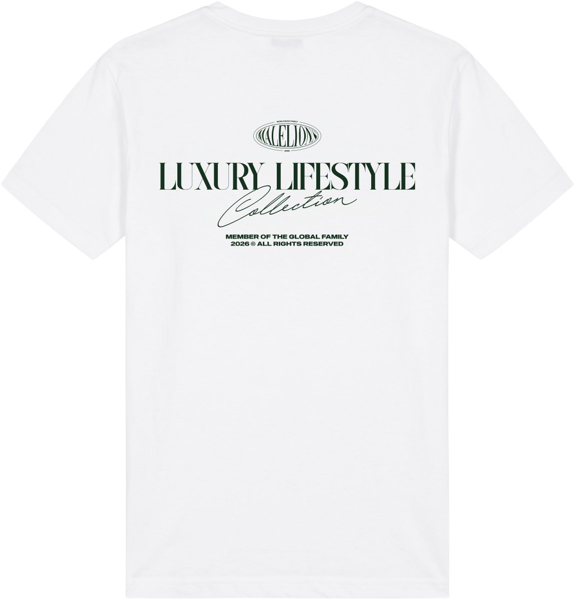 Malelions Junior Relaxed Lifestyle T-Shirt Wit