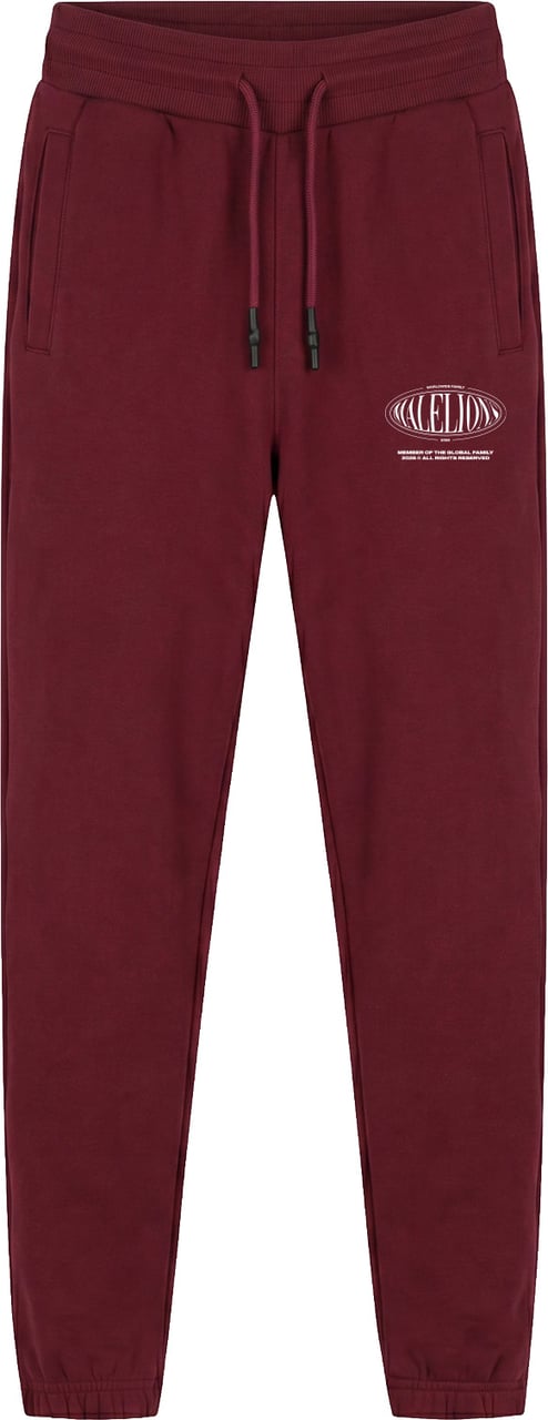Malelions Junior Lifestyle Sweatpants Rood
