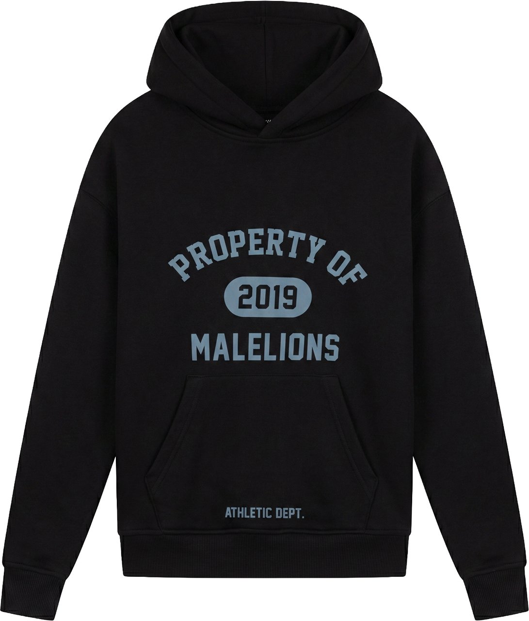 Malelions Junior Relaxed Property Hoodie Zwart