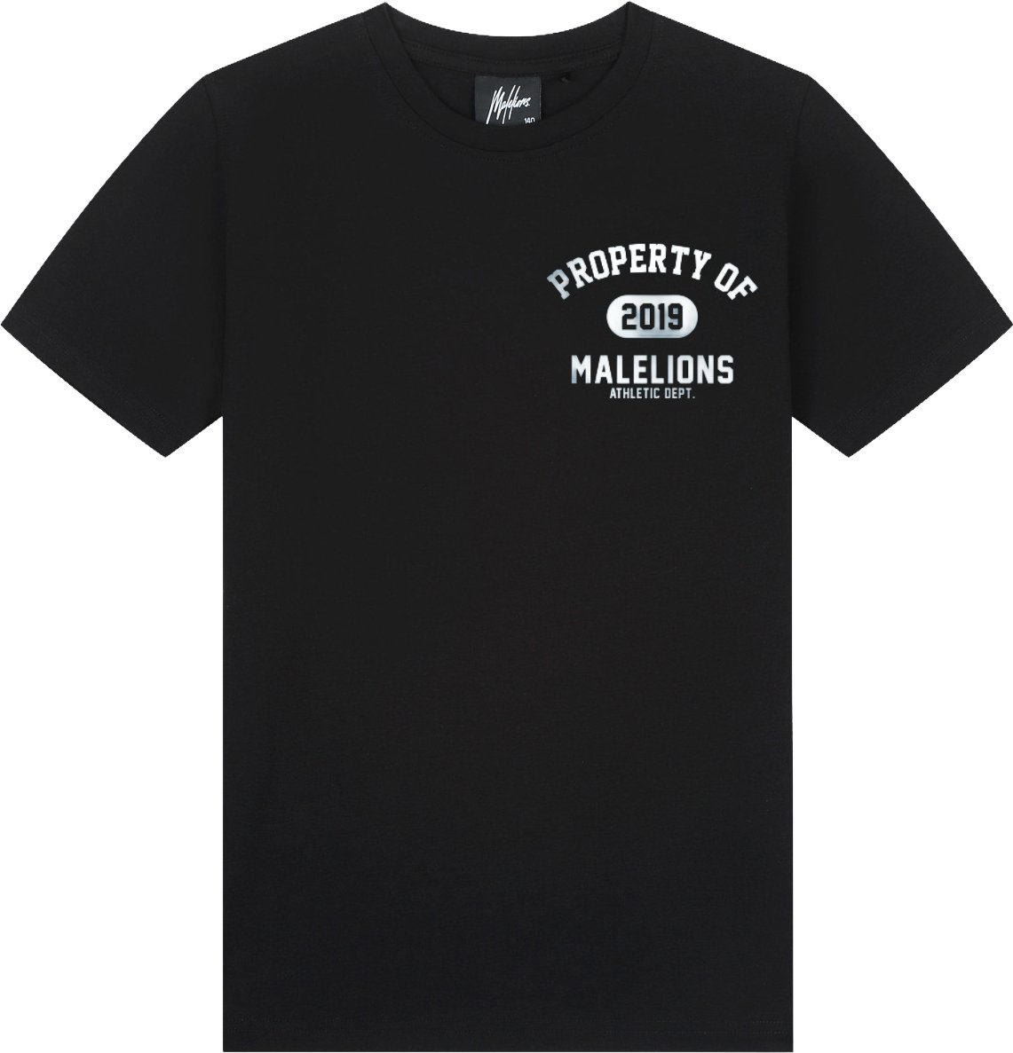 Malelions Junior Property T-Shirt Zwart