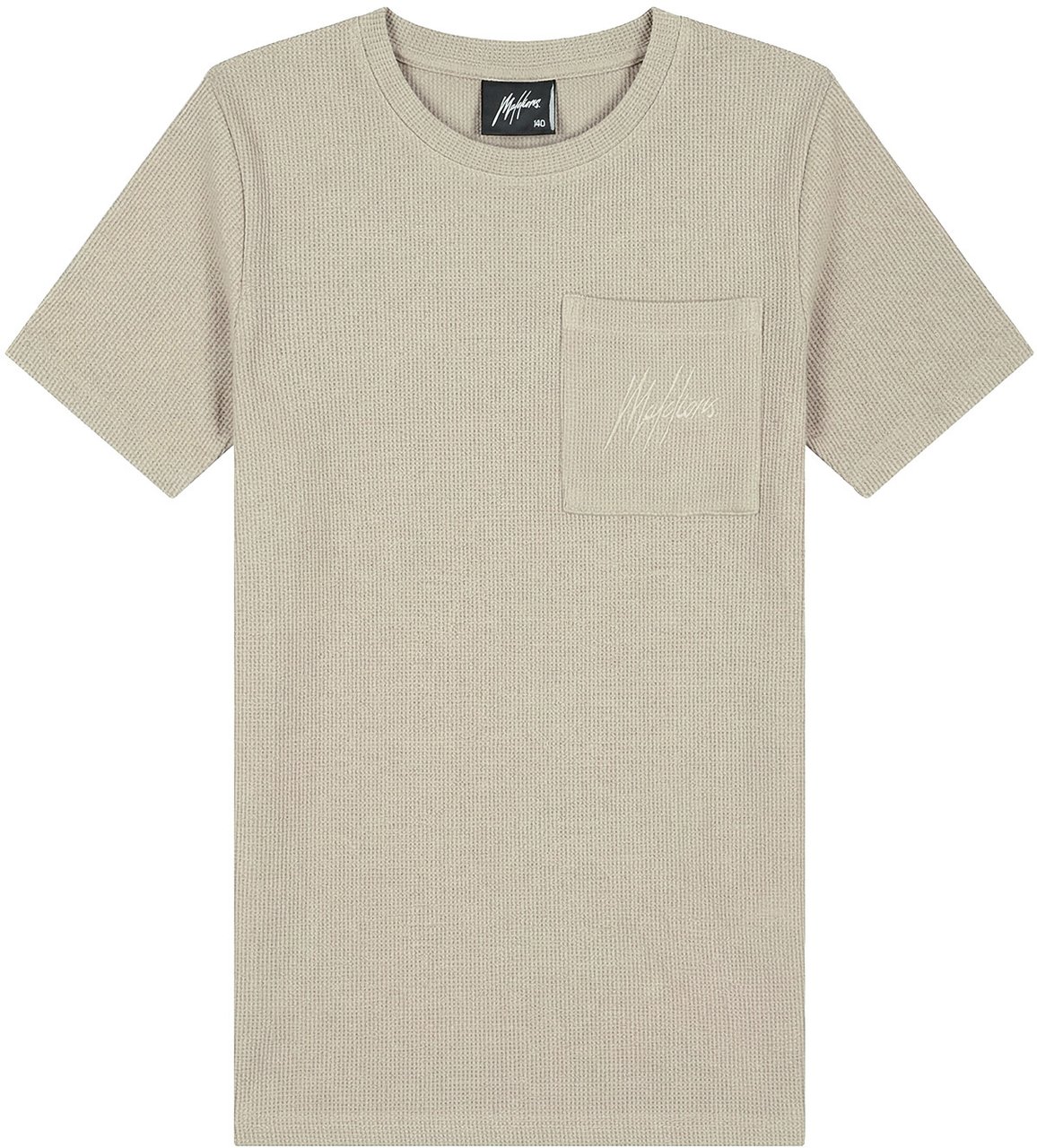 Malelions Malelions Junior Waffle T-Shirt Bruin