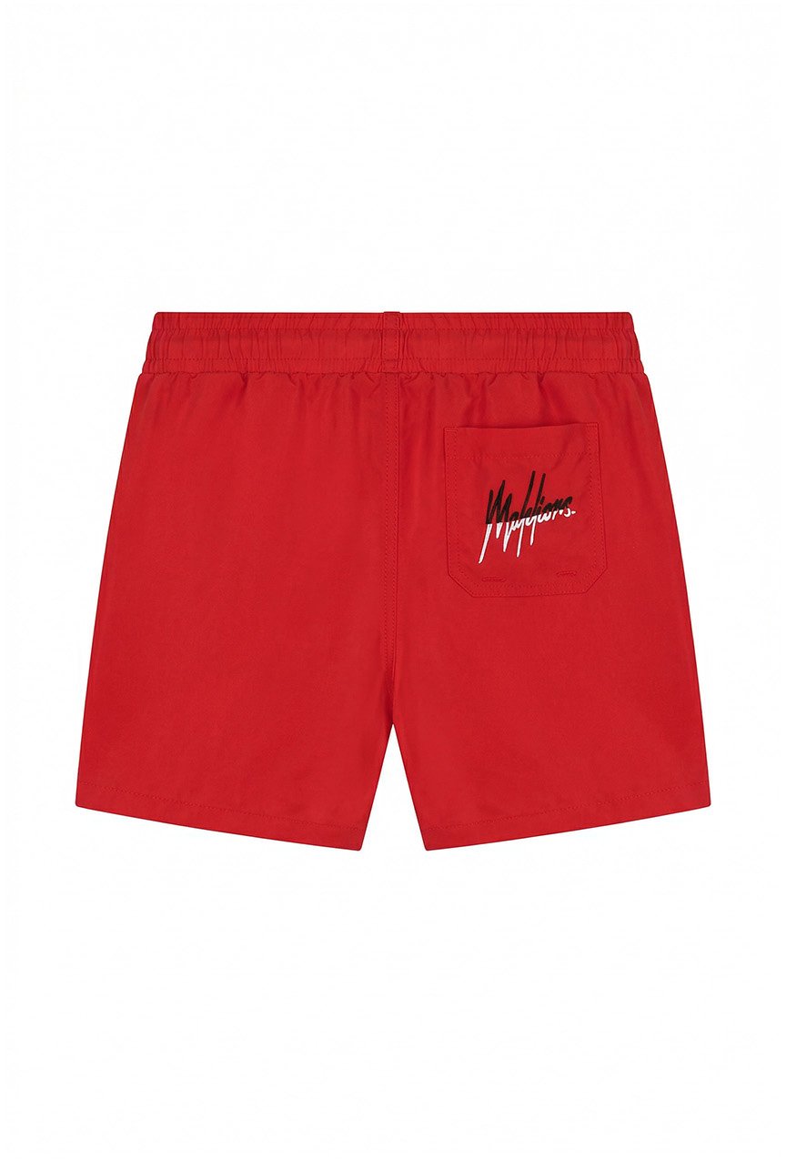 Malelions Malelions Junior Split Swim Shorts Rood