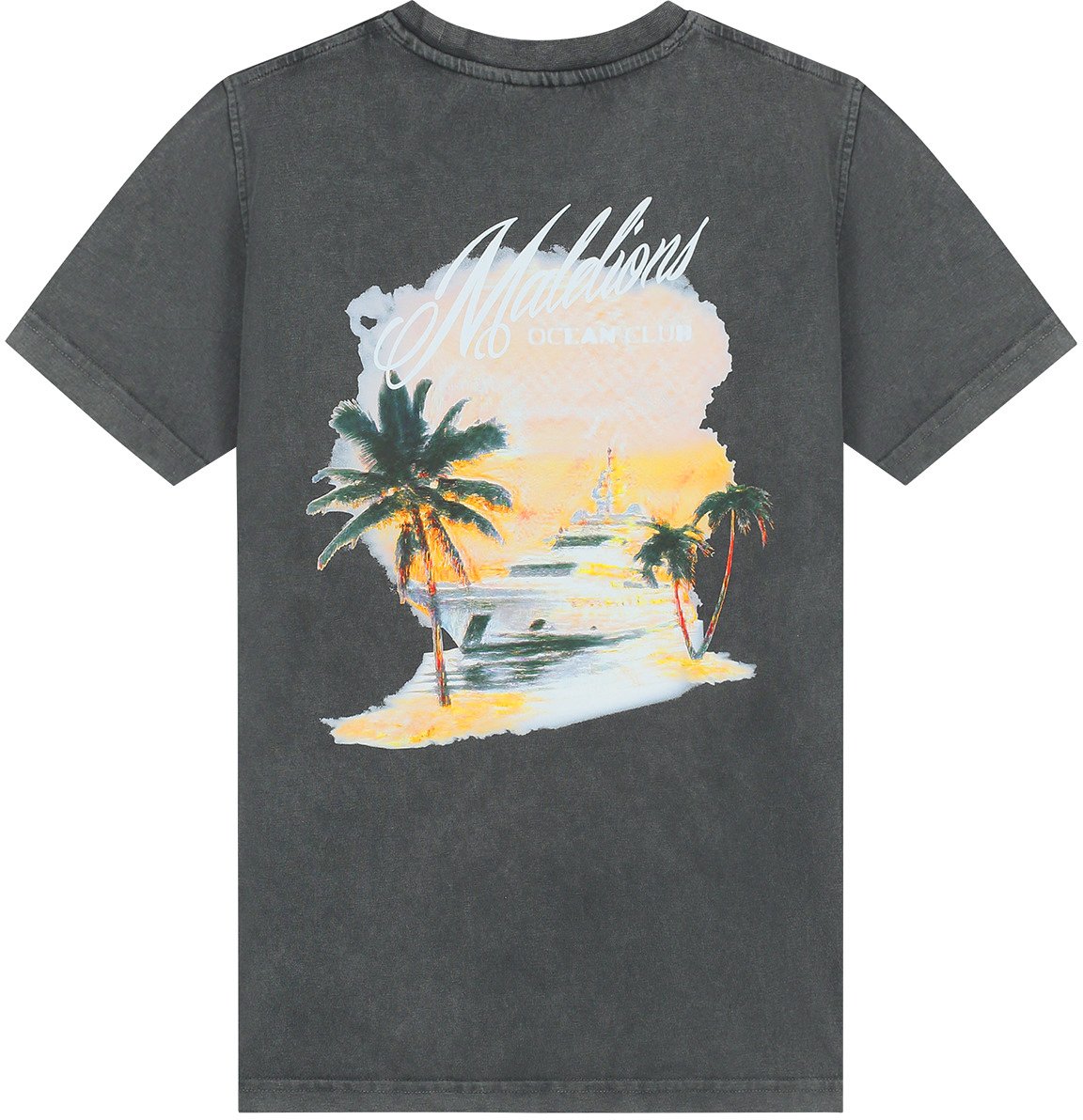 Malelions Malelions Junior Relaxed Yacht T-Shirt Grijs