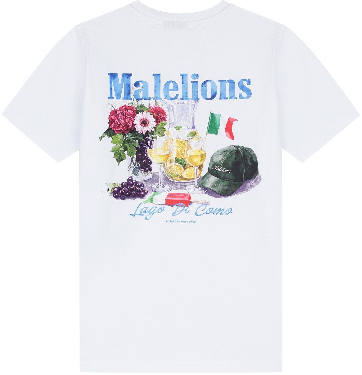 Malelions Malelions Junior Gelato T-Shirt Wit