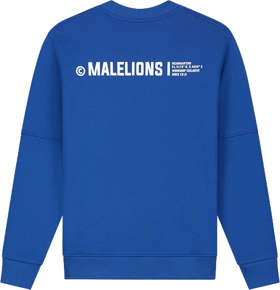 Malelions Men Workshop Sweater Blauw