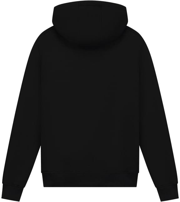 Malelions Malelions Men Striped Signature Hoodie Zwart