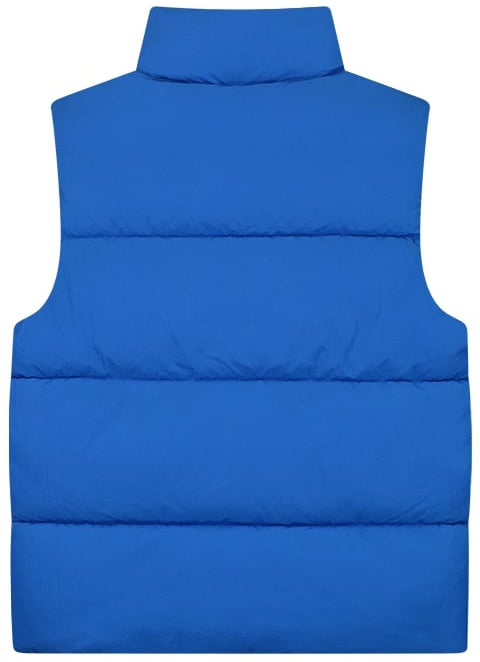 Malelions Malelions Men Crinkle Padded Vest Blauw
