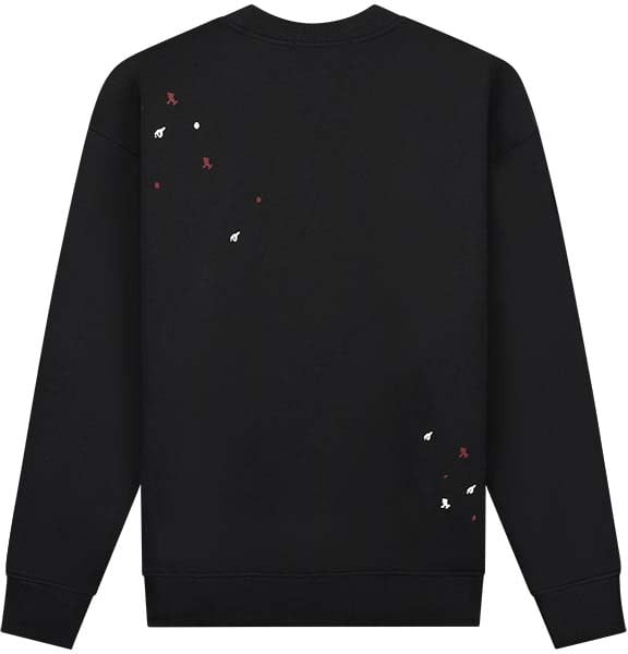 Malelions Malelions Men Oversized Painter Sweater Zwart