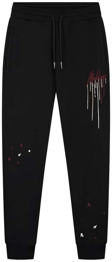 Malelions Malelions Men Regular Painter Sweatpants Zwart