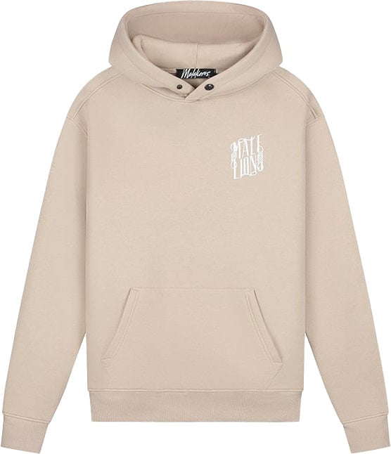Malelions Malelions Men New York Hoodie Beige