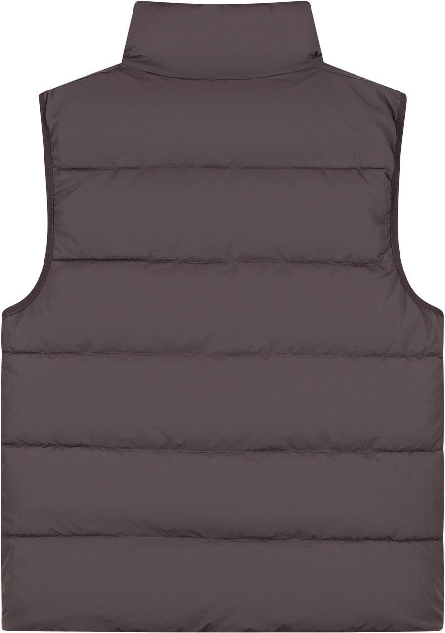 Malelions Malelions Men Matt Crinkle Padded Vest Bruin