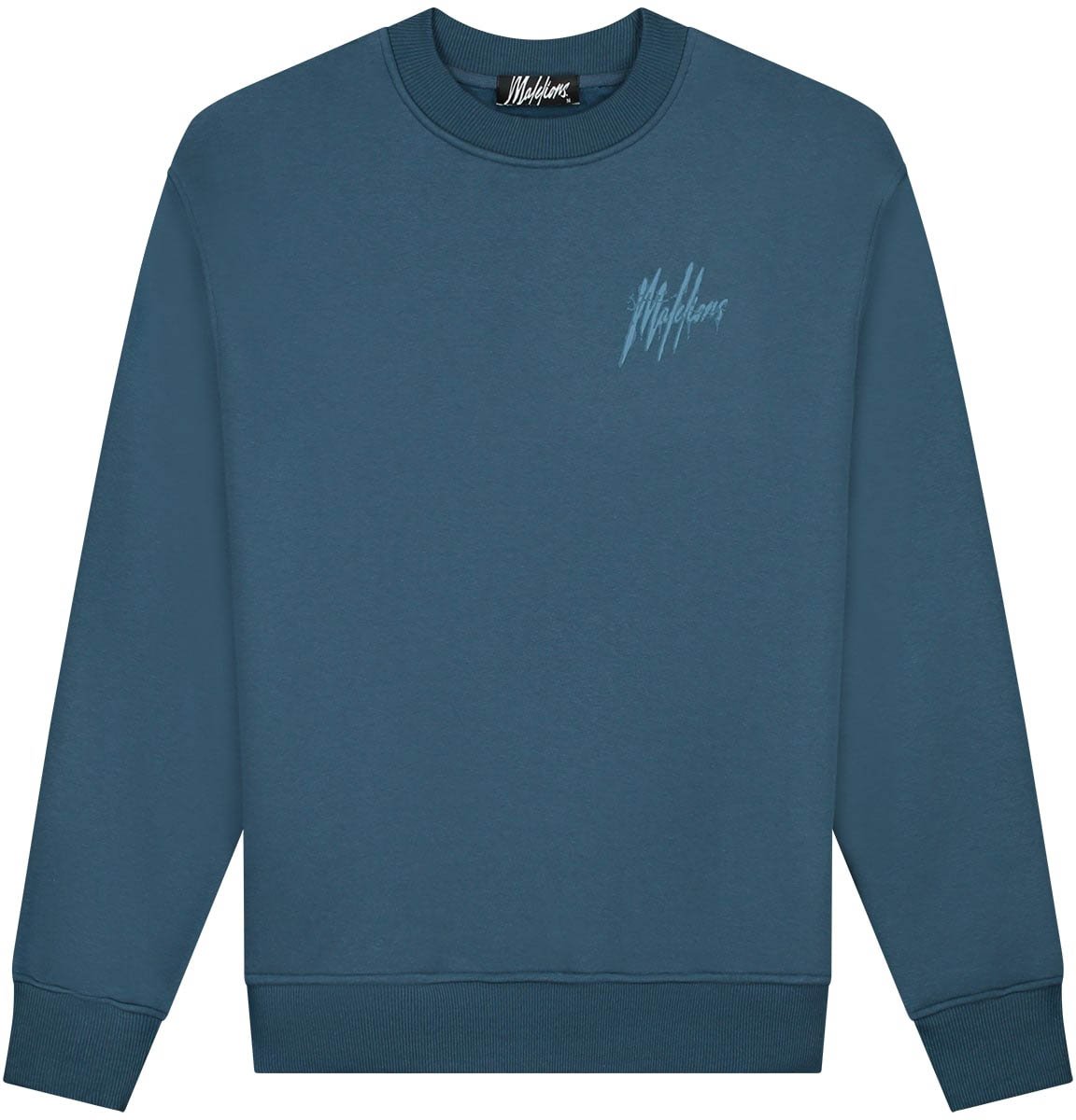 Malelions Malelions Men Signature Drip Sweater Blauw
