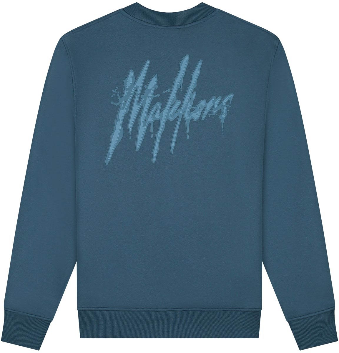 Malelions Malelions Men Signature Drip Sweater Blauw