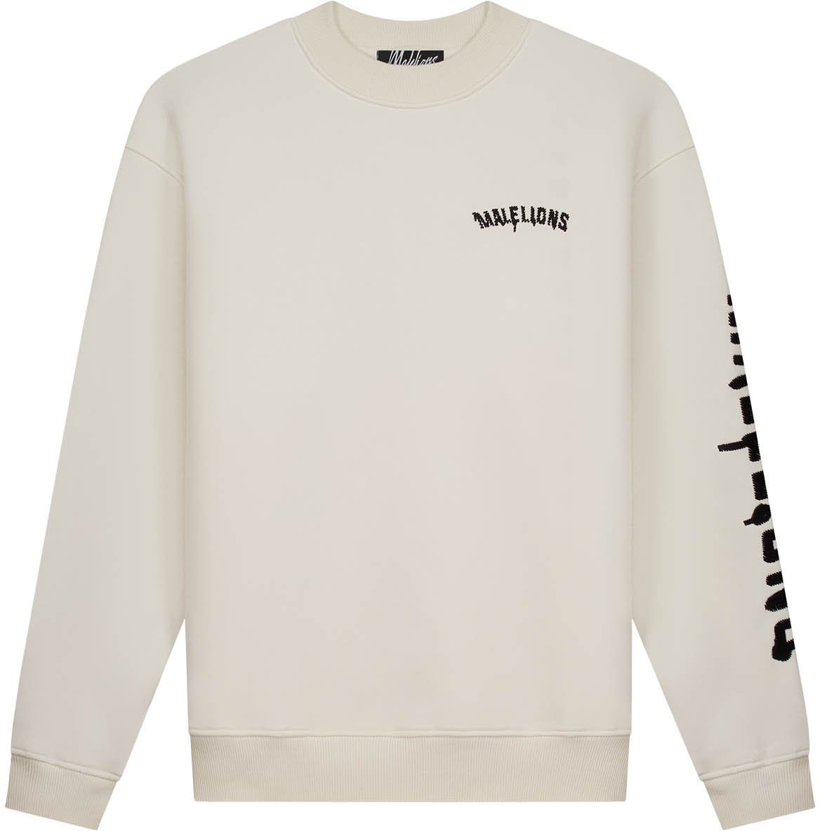 Malelions Malelions Men Graffiti Sweater Wit