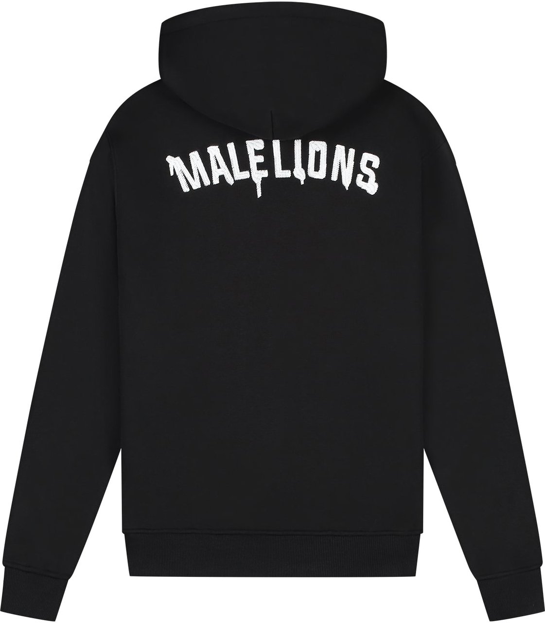 Malelions Malelions Men Graffiti Zip Hoodie Zwart