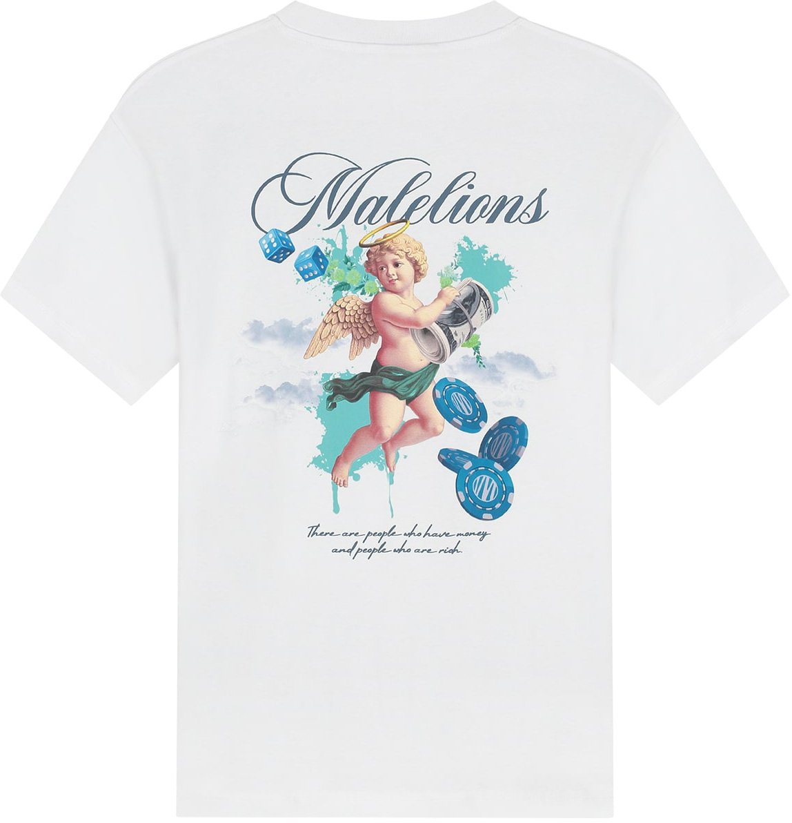 Malelions Malelions Men Angel T-Shirt Wit
