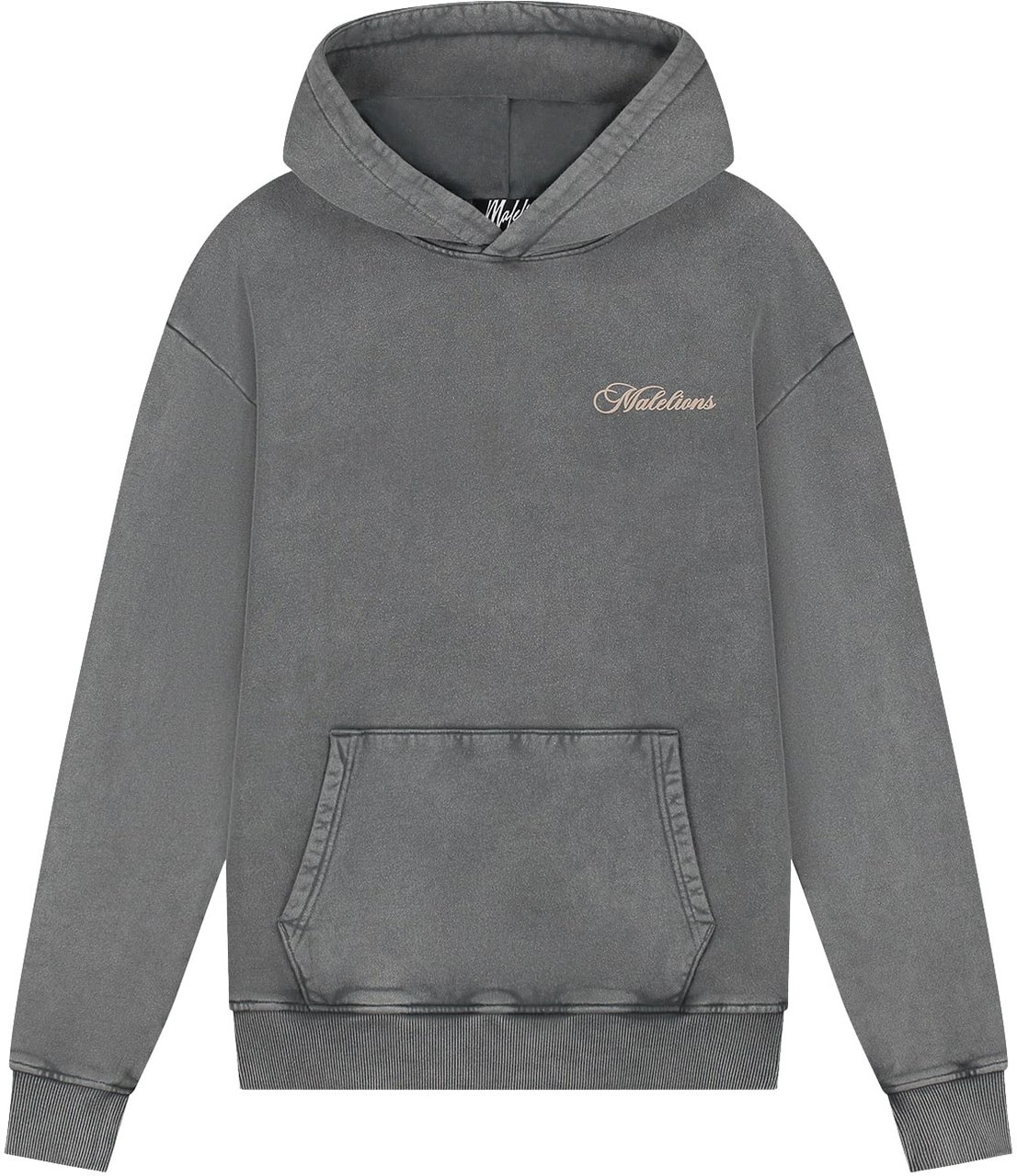 Malelions Malelions Men Angel Hoodie Grijs