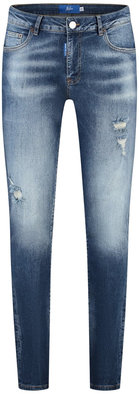 Malelions Malelions Men Slim Regular Jeans Blauw