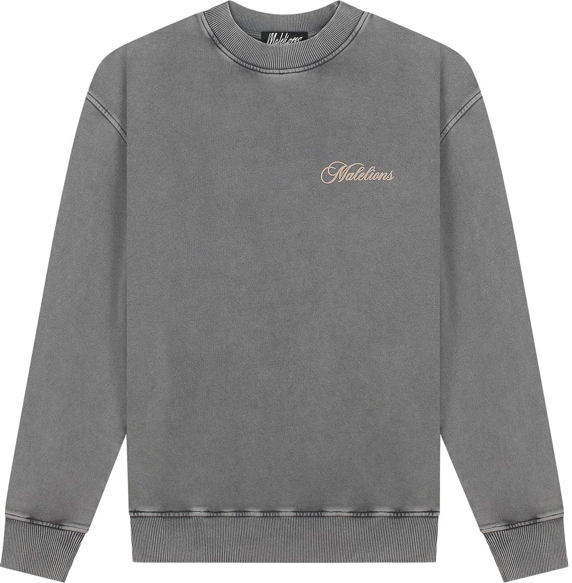 Malelions Malelions Men Angel Sweater Grijs