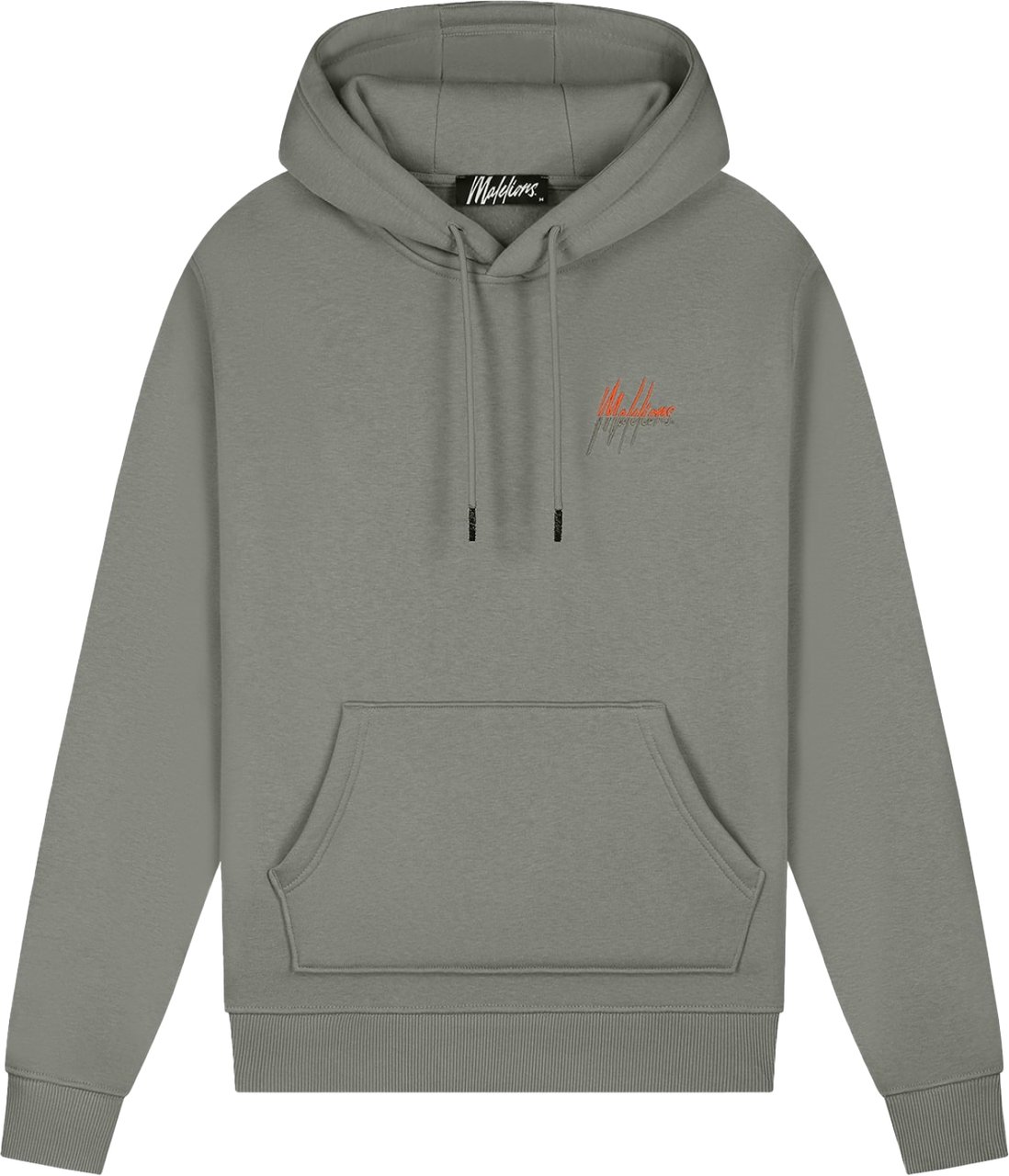 Malelions Malelions Men Split Hoodie Groen