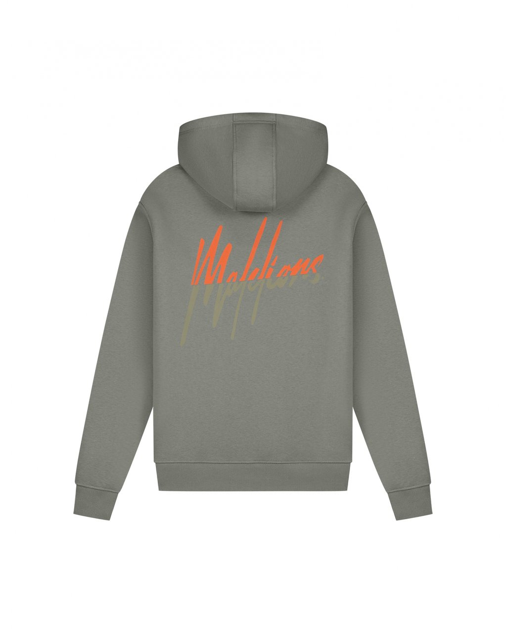 Malelions Malelions Men Split Hoodie Groen