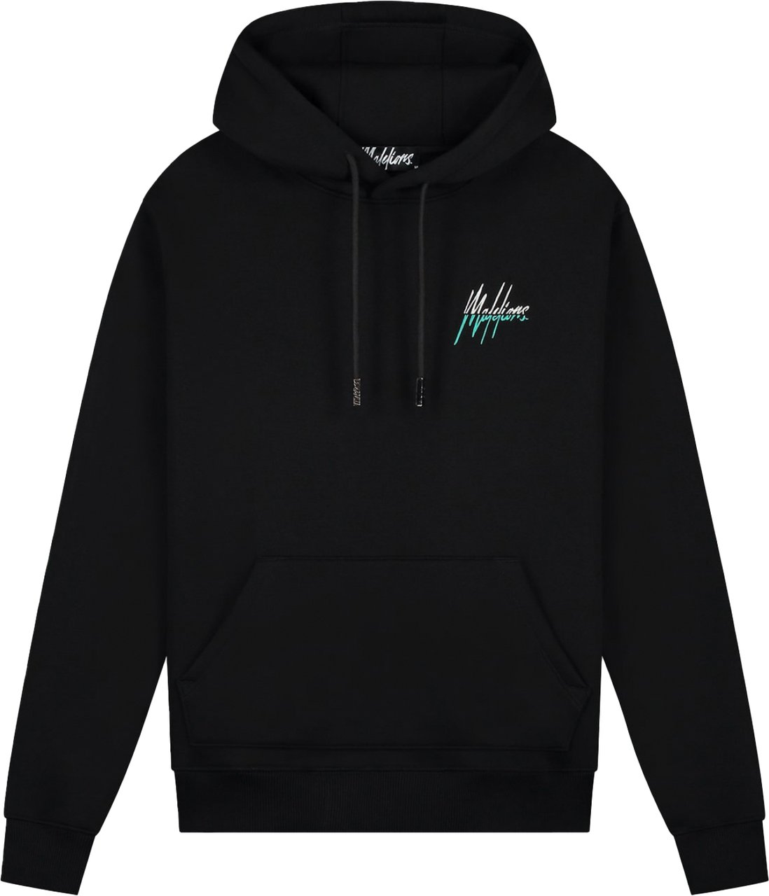 Malelions Malelions Men Split Hoodie Zwart