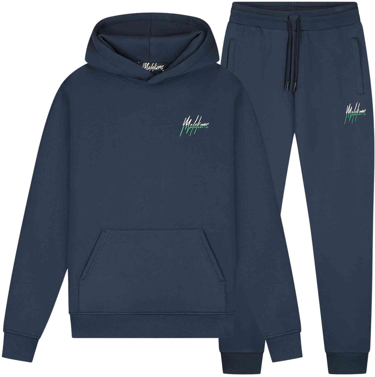 Malelions Men Split Tracksuit Blauw