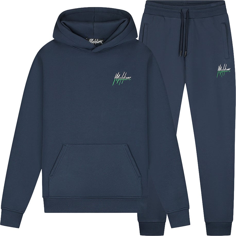 Malelions Men Split Tracksuit Blauw