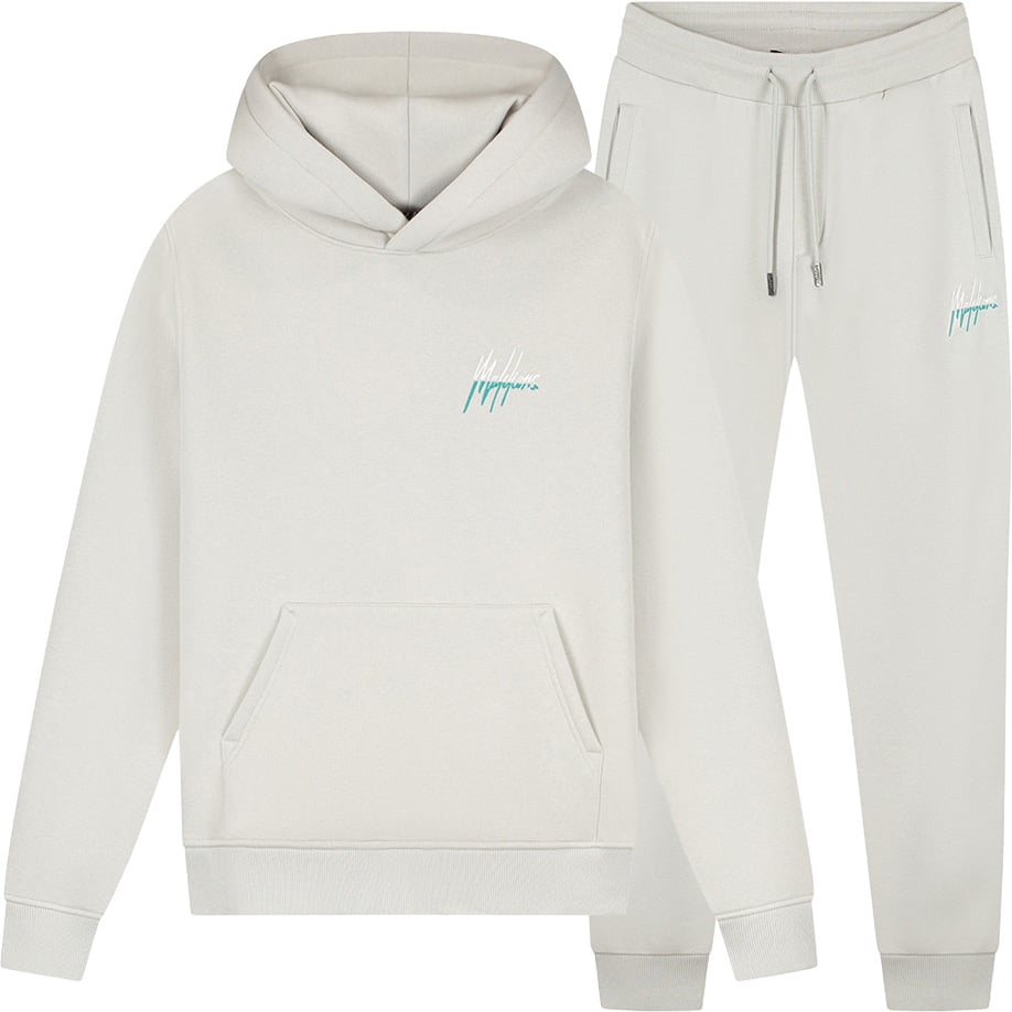 Malelions Men Split Tracksuit Grijs