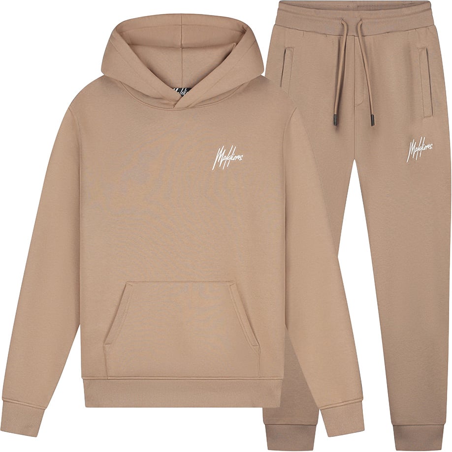 Malelions Men Signature Tracksuit Grijs