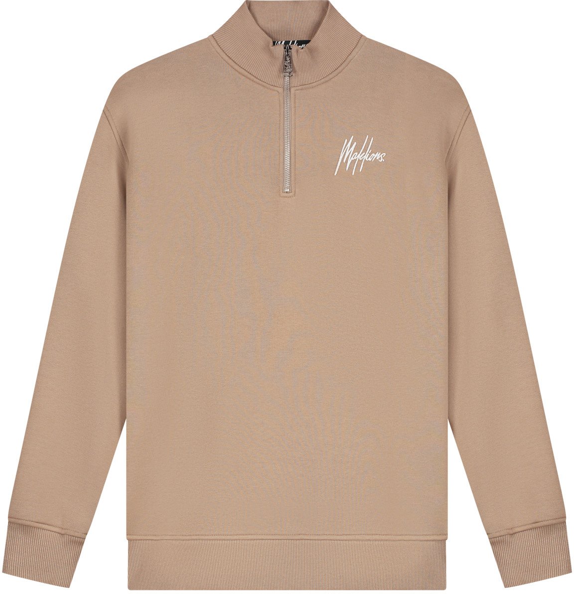 Malelions Malelions Men Turtle Half Zip Grijs