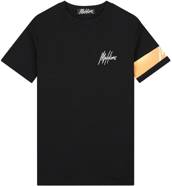 Malelions Malelions Men Captain T-Shirt Zwart