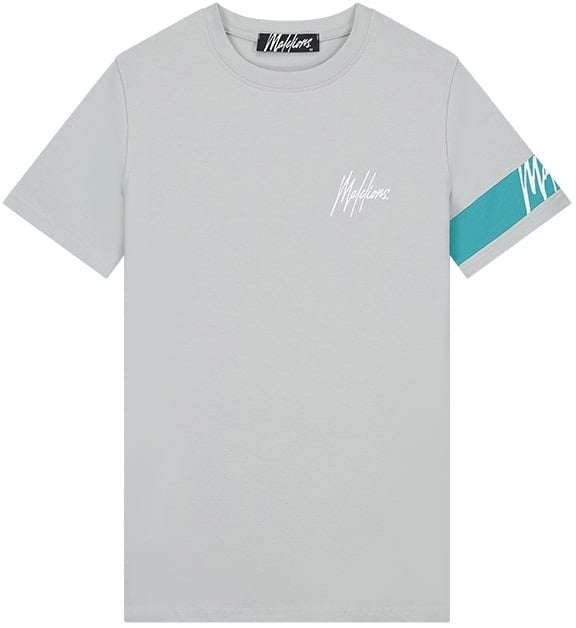 Malelions Malelions Men Captain T-Shirt Grijs